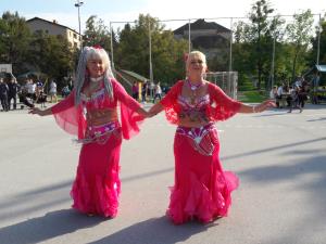 Orientalska skupina Irry dance. 